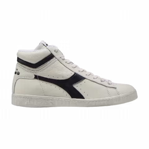 Diadora Game L High Waxed 'White Black'