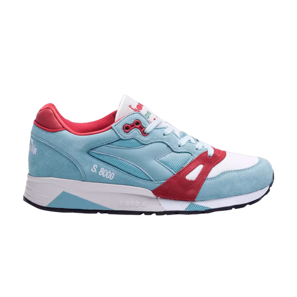 Diadora S8000 NYL Italia Marine Blue Fiery Red