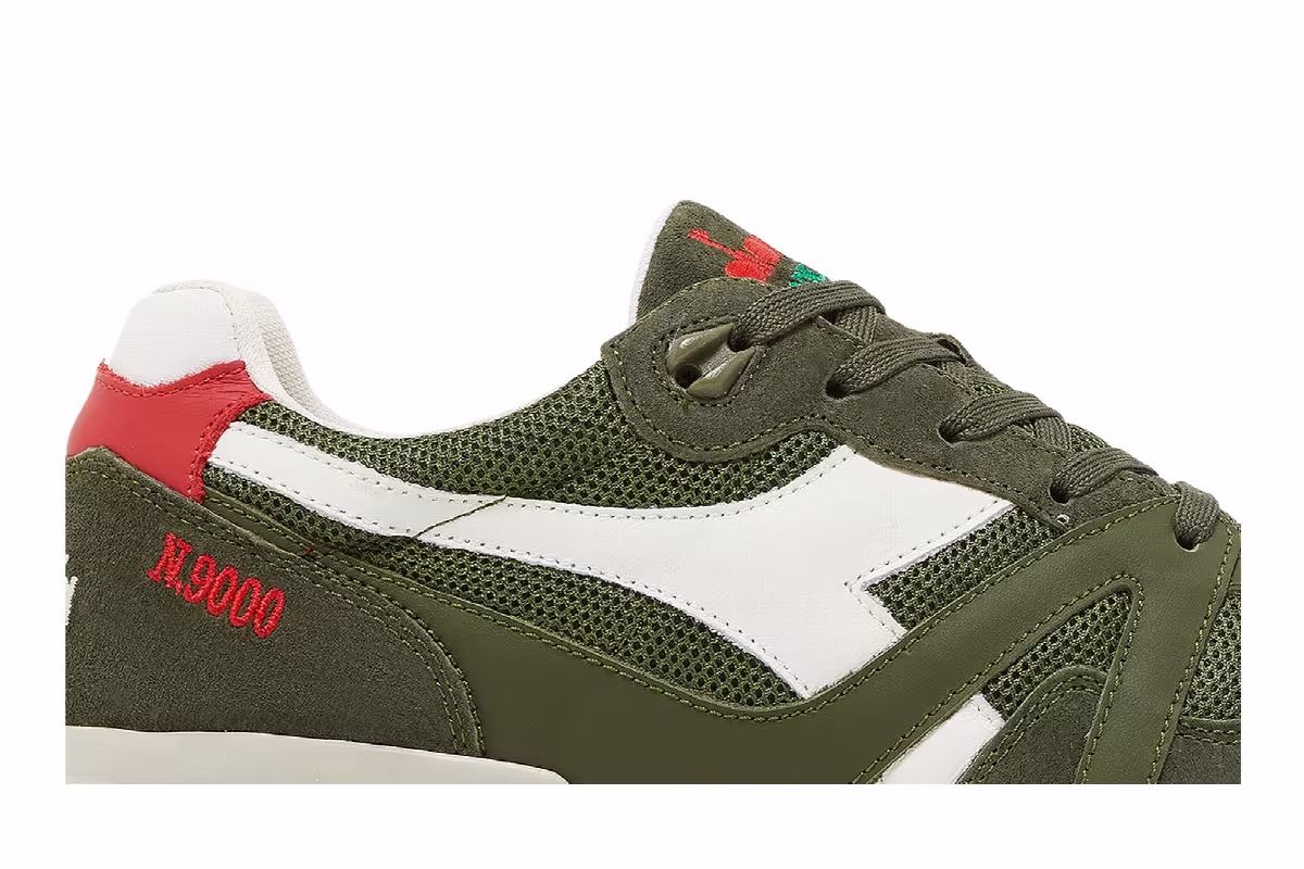 Diadora N9000 Made in Italy Green Rifle, view 3