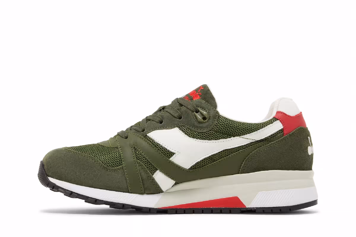 Diadora N9000 Made in Italy Green Rifle, view 4
