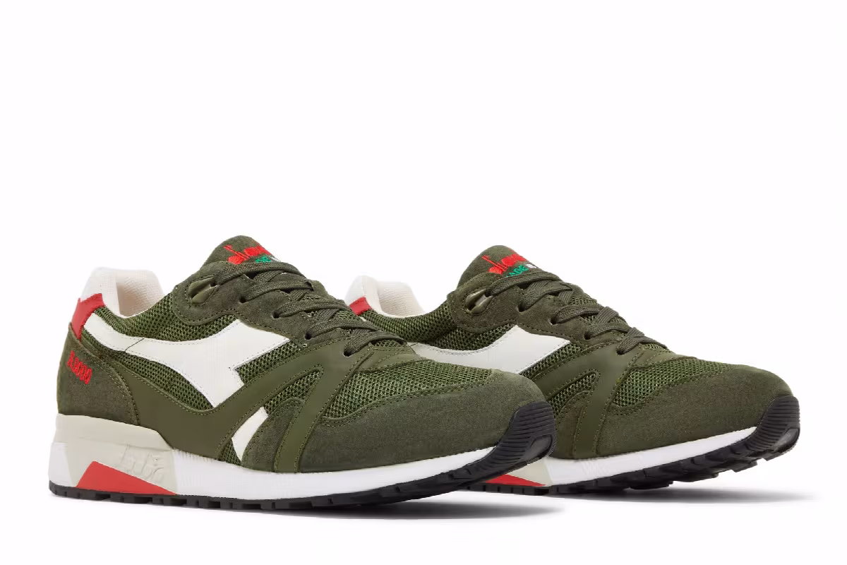 Diadora N9000 Made in Italy Green Rifle, view 9