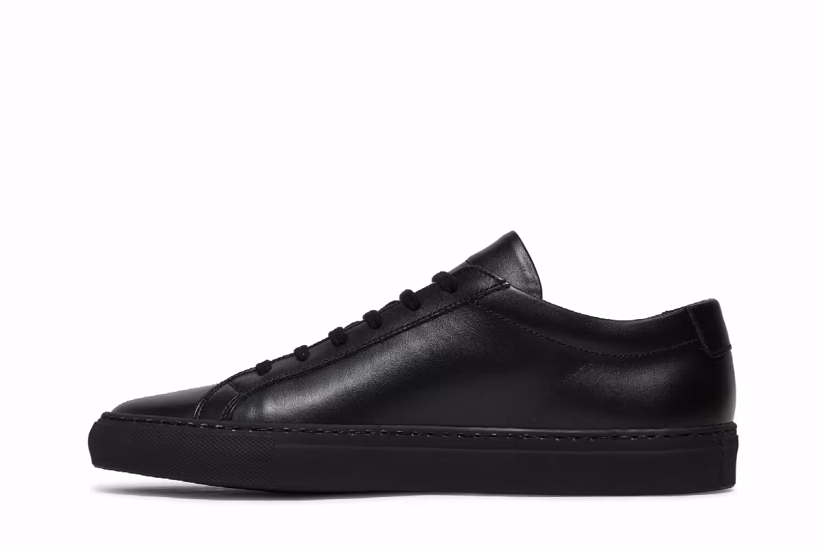Common Projects Achilles Low Black, view 4