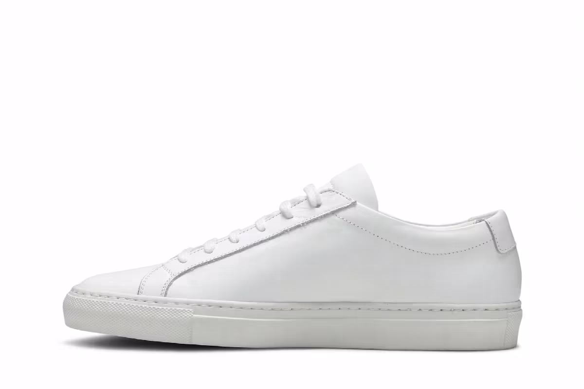 Common Projects Women's Achilles Low White, view 4