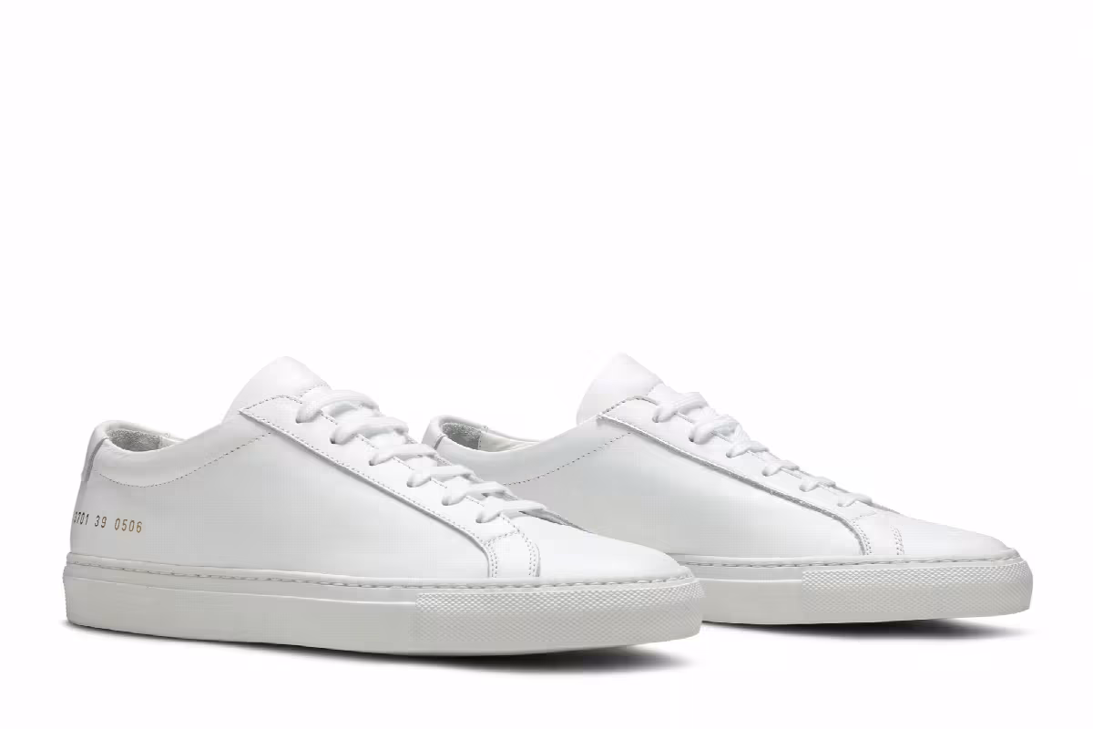 Common Projects Women's Achilles Low White, view 9