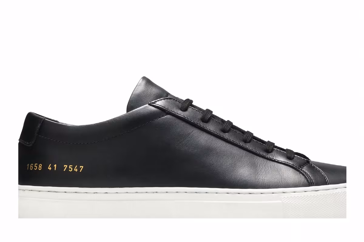 Common Projects Achilles Low Black, view 3