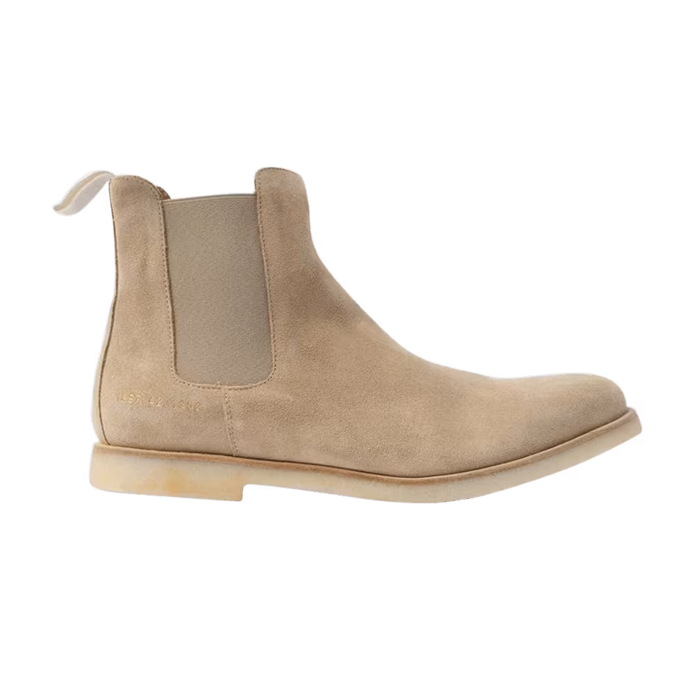 Common Projects Suede Chelsea Boot Tan