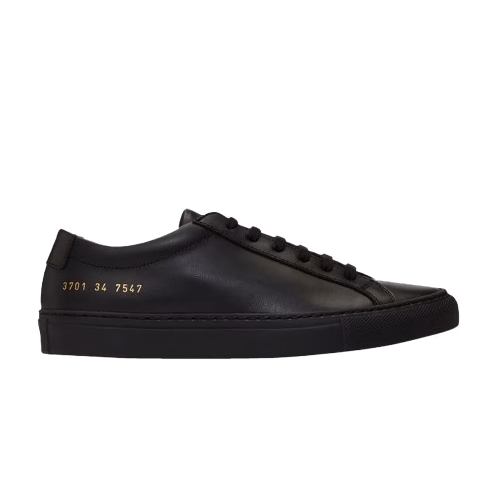 Common Projects Women's Achilles Low Black
