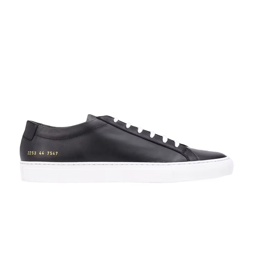 Common Projects Achilles Low Black White