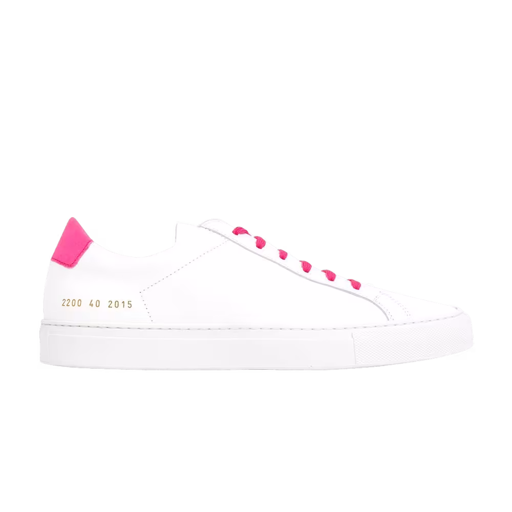 Common Projects Low White Pink