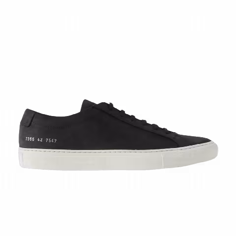 Common Projects Achilles Low 'Black Nubuck'