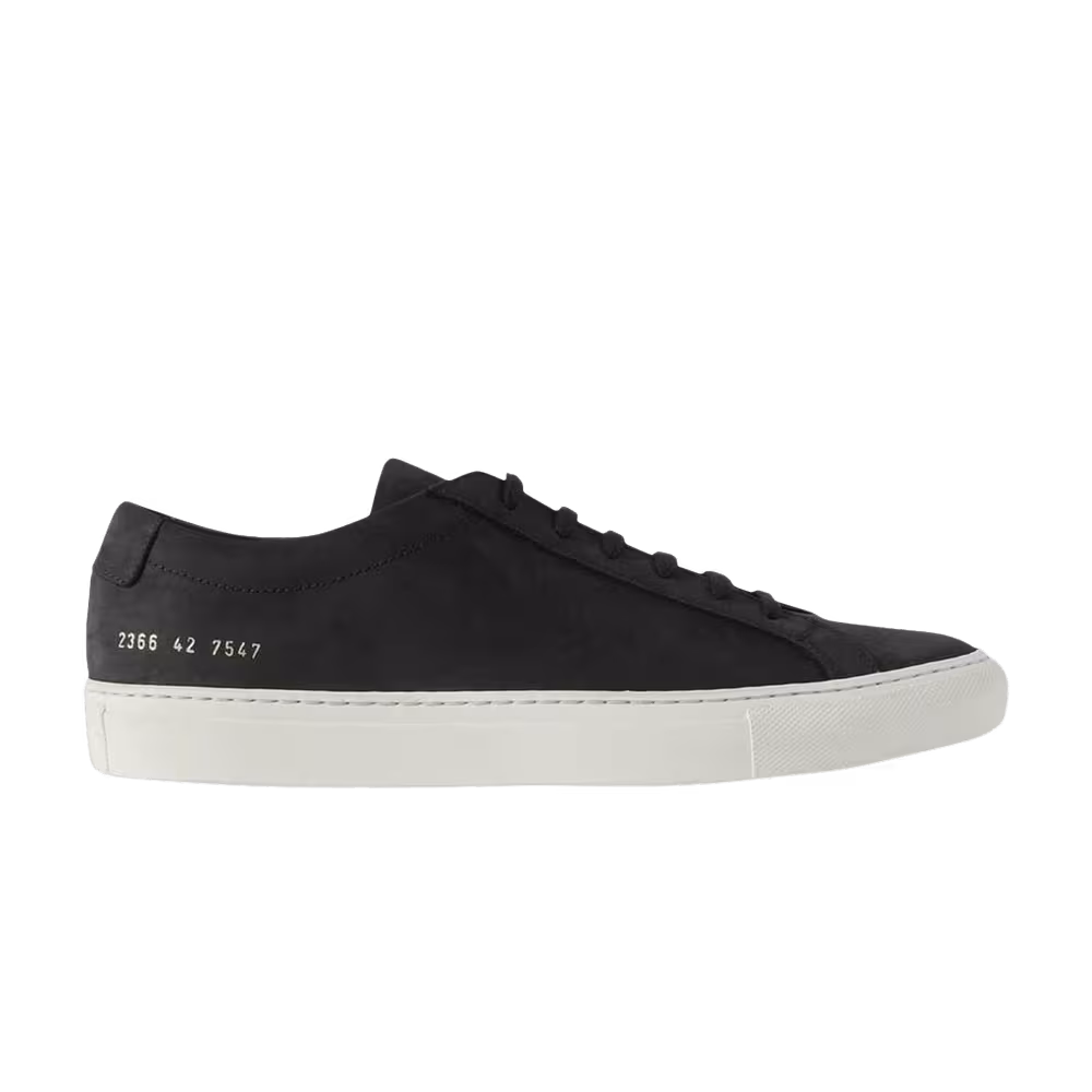 Common Projects Achilles Low Black Nubuck