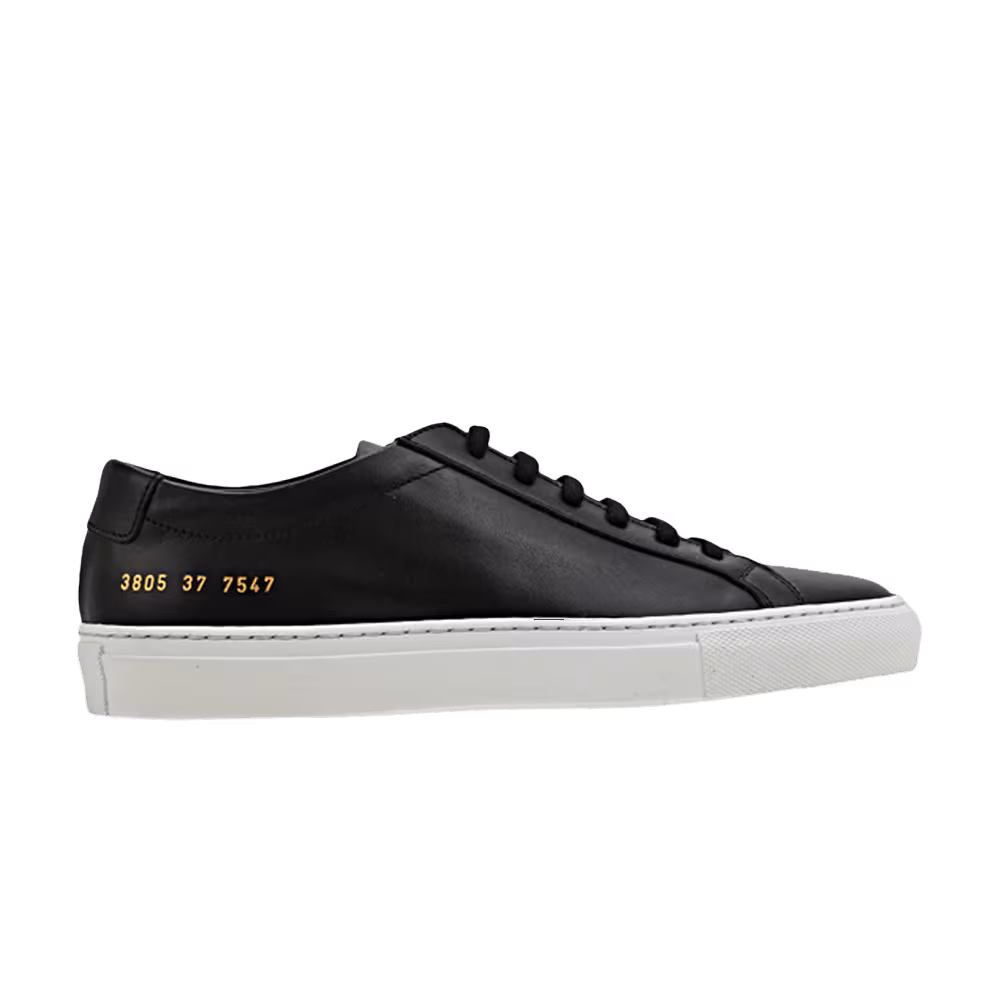 Common Projects Women's Achilles Low Black White