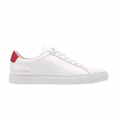 Common Projects Wmns Retro Low 'White Red'