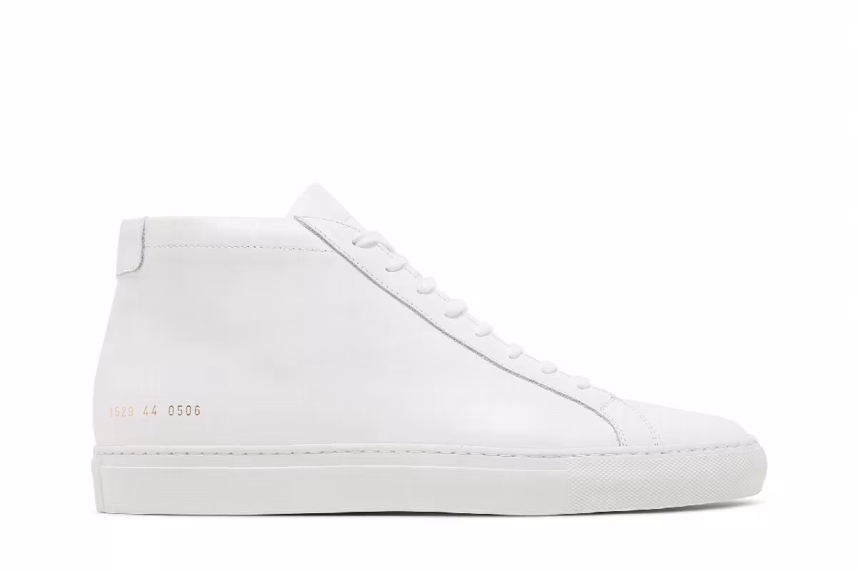 Common Projects Achilles Mid White, view 2