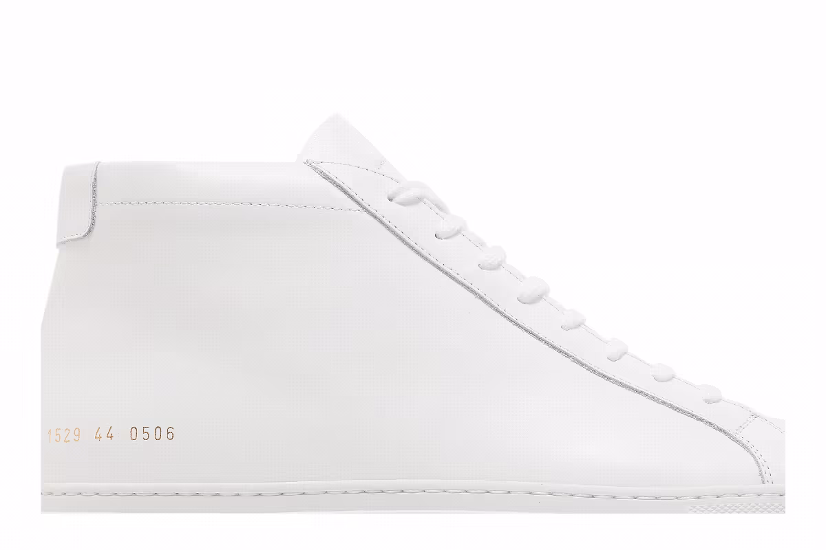 Common Projects Achilles Mid White, view 3