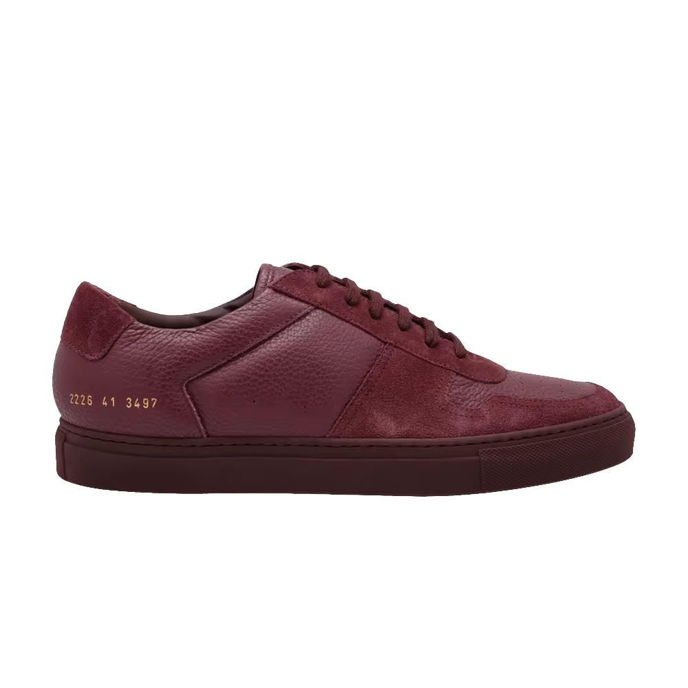 Common Projects Bball Low Premium Bordeaux