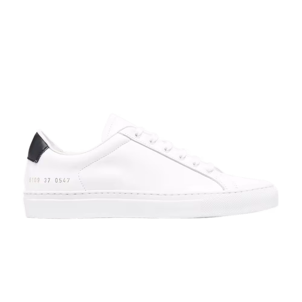 Common Projects Women's Low White Black 2022
