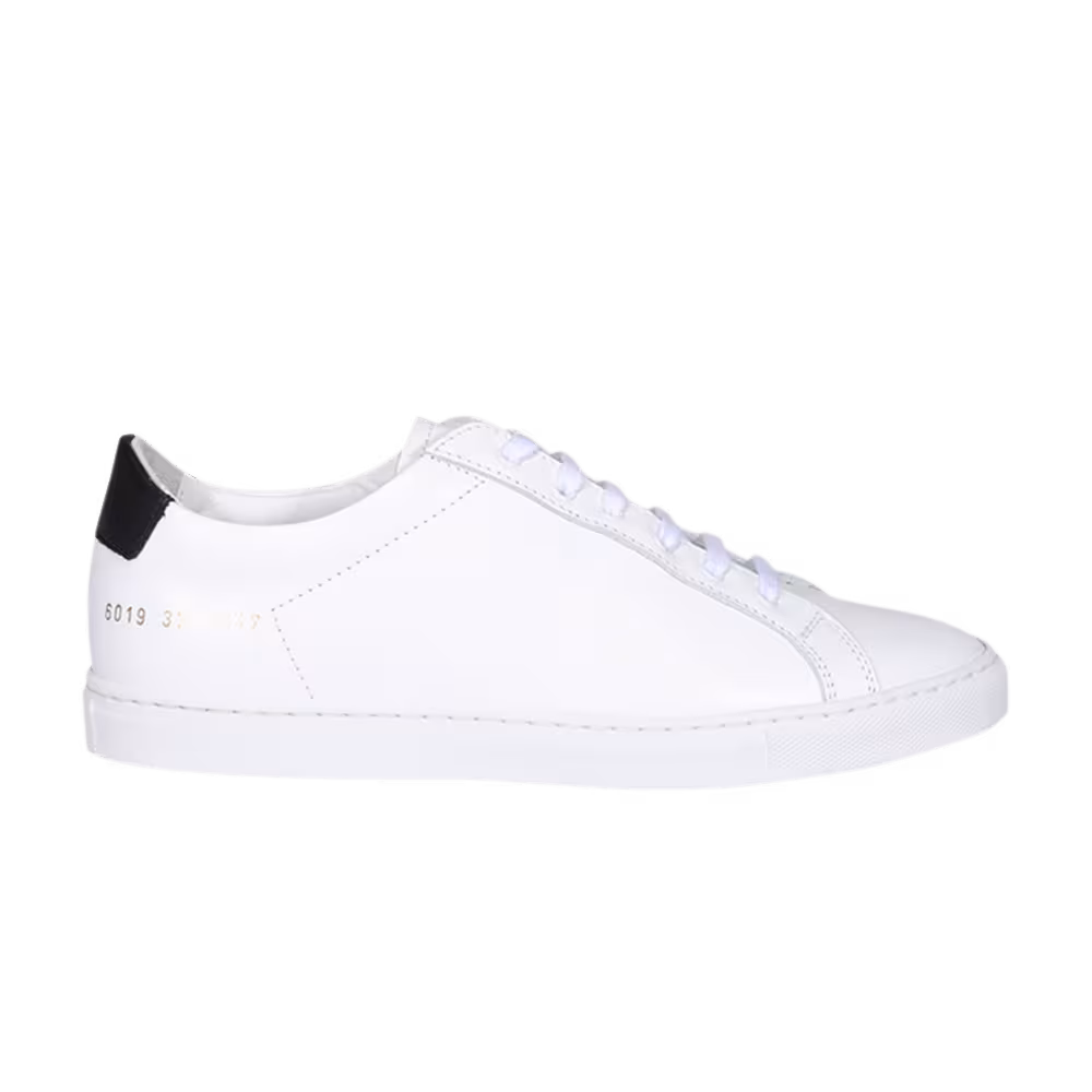 Common Projects Women's Low White Black