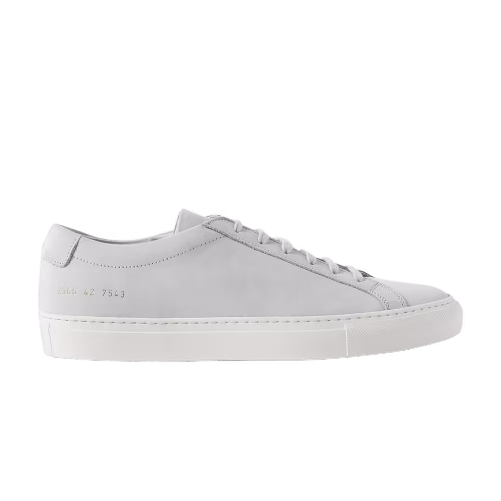 Common Projects Achilles Low Grey Nubuck