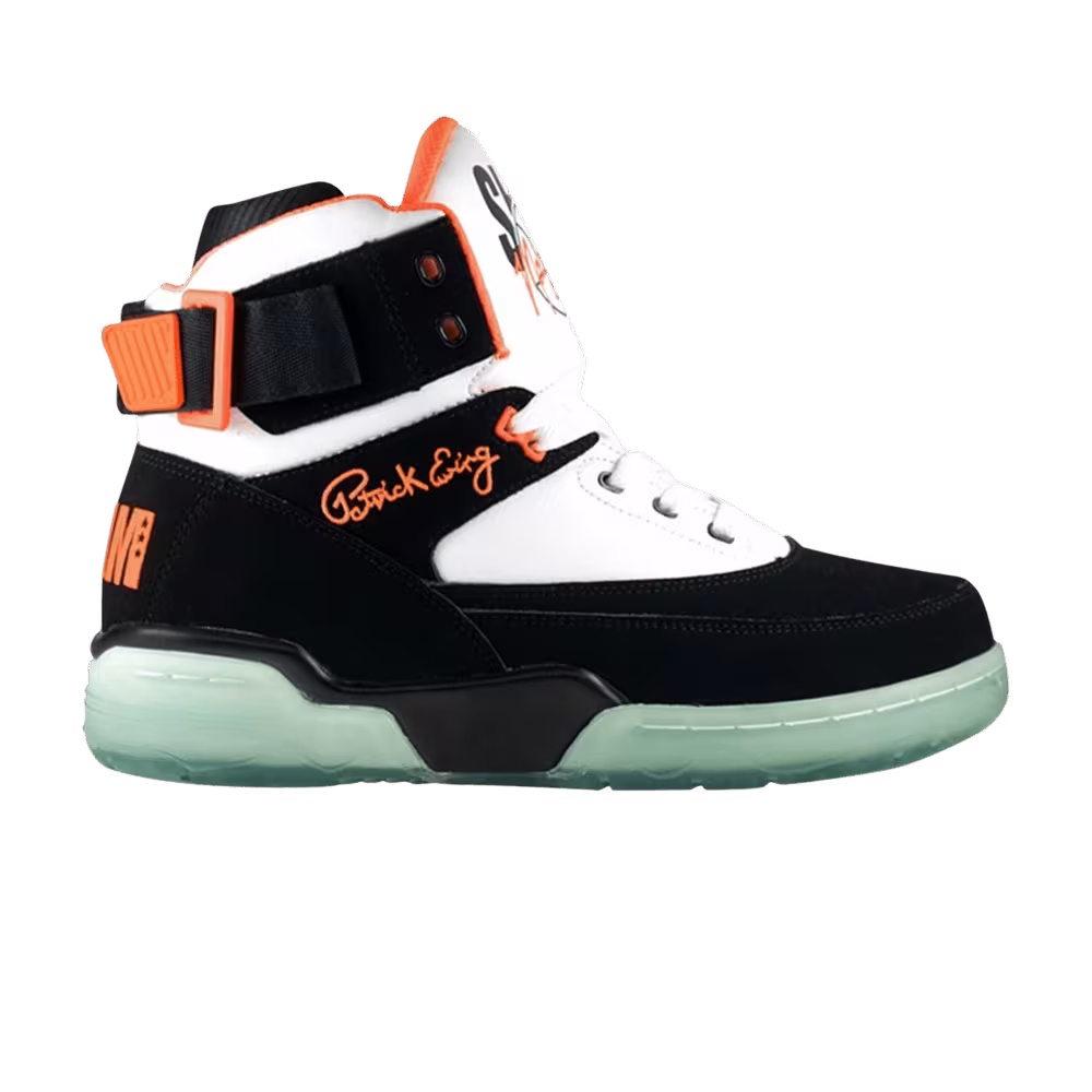 SLAM Magazine x Ewing 33 High White Black Orange
