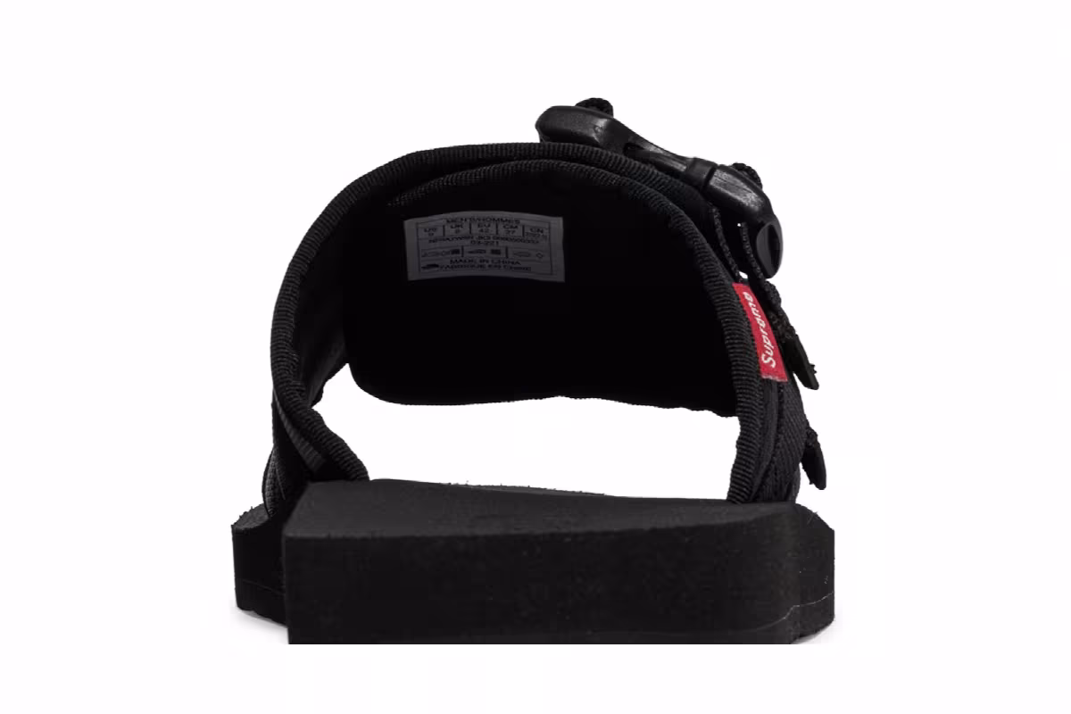 Supreme x The North Face Trekking Sandal Black White, view 8