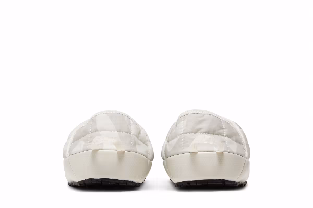 KAWS x The North Face ThermoBall Traction Mule VP Moonlight Ivory Camo, view 7