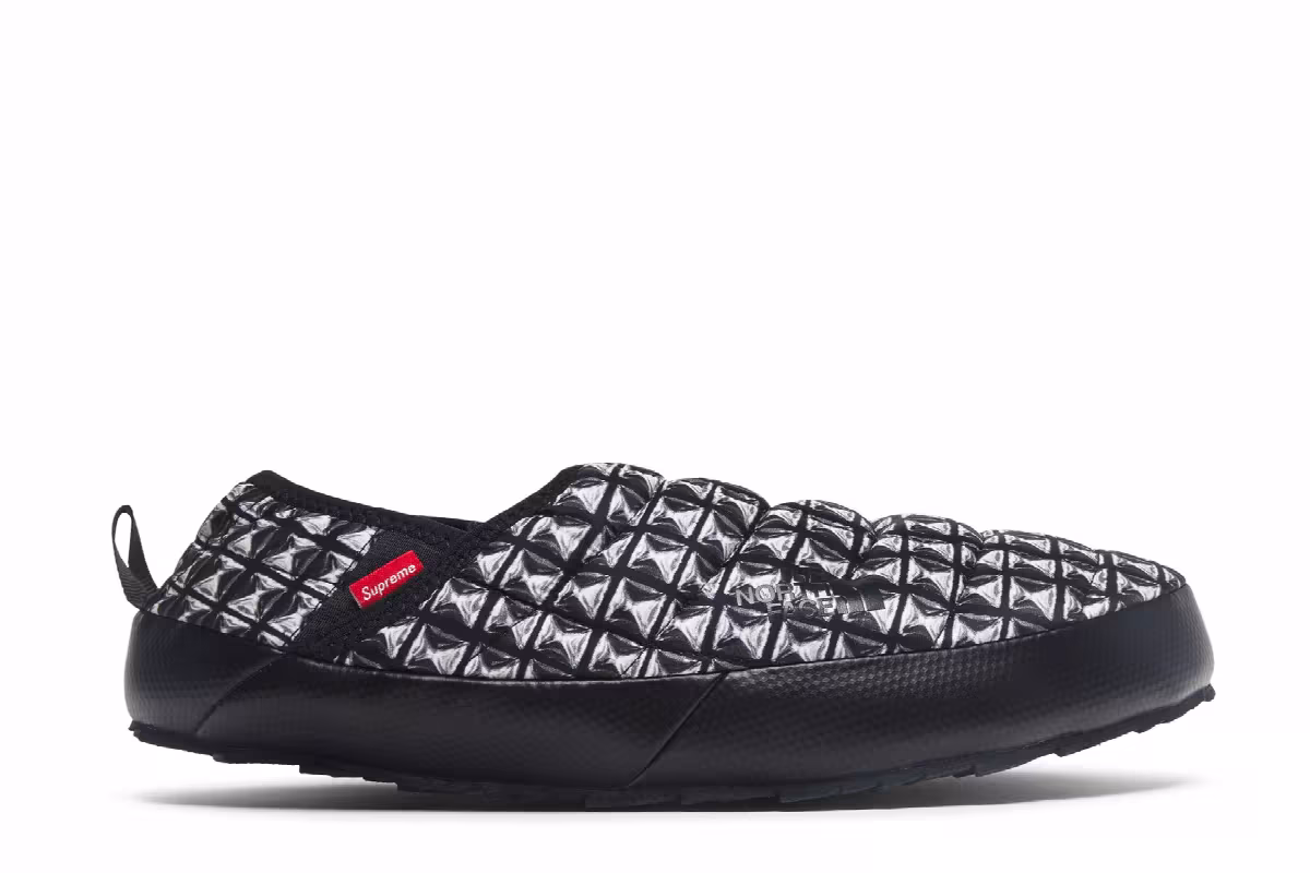 Supreme x The North Face Traction Mule Black Studded Print, view 2
