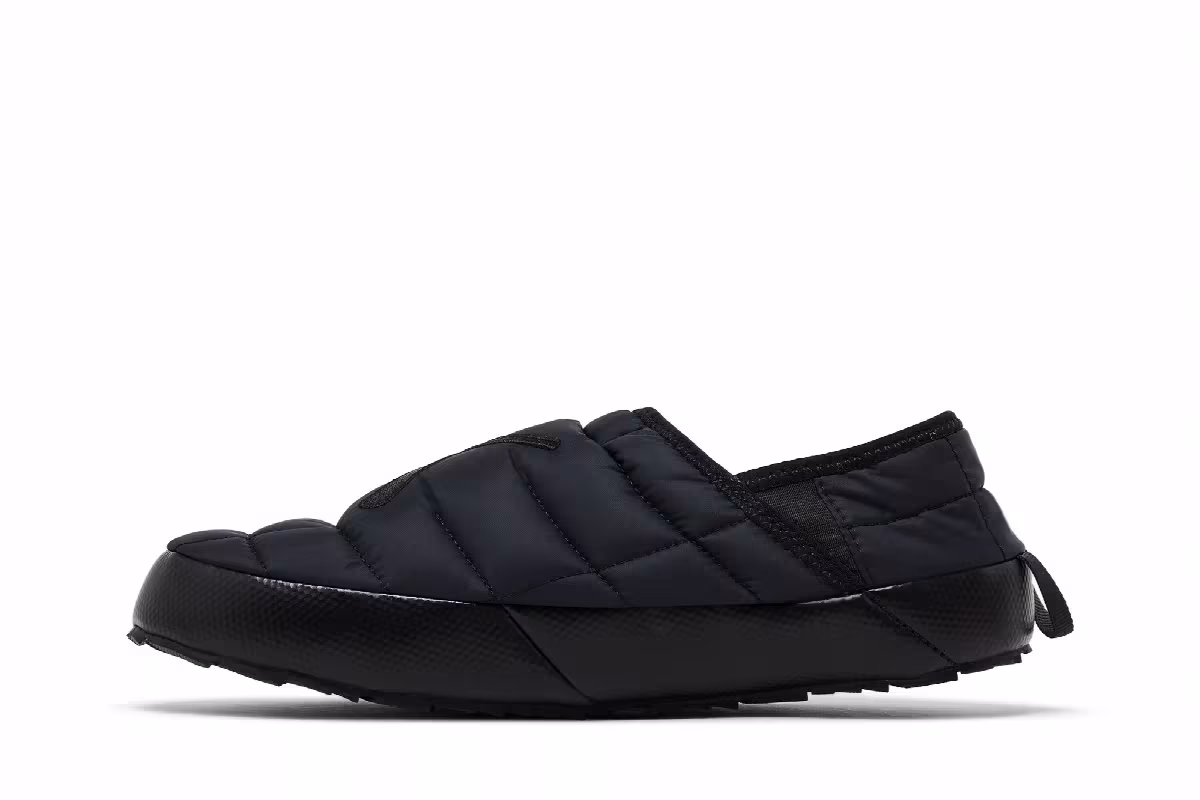 KAWS x The North Face ThermoBall Traction Mule VS Black, view 4