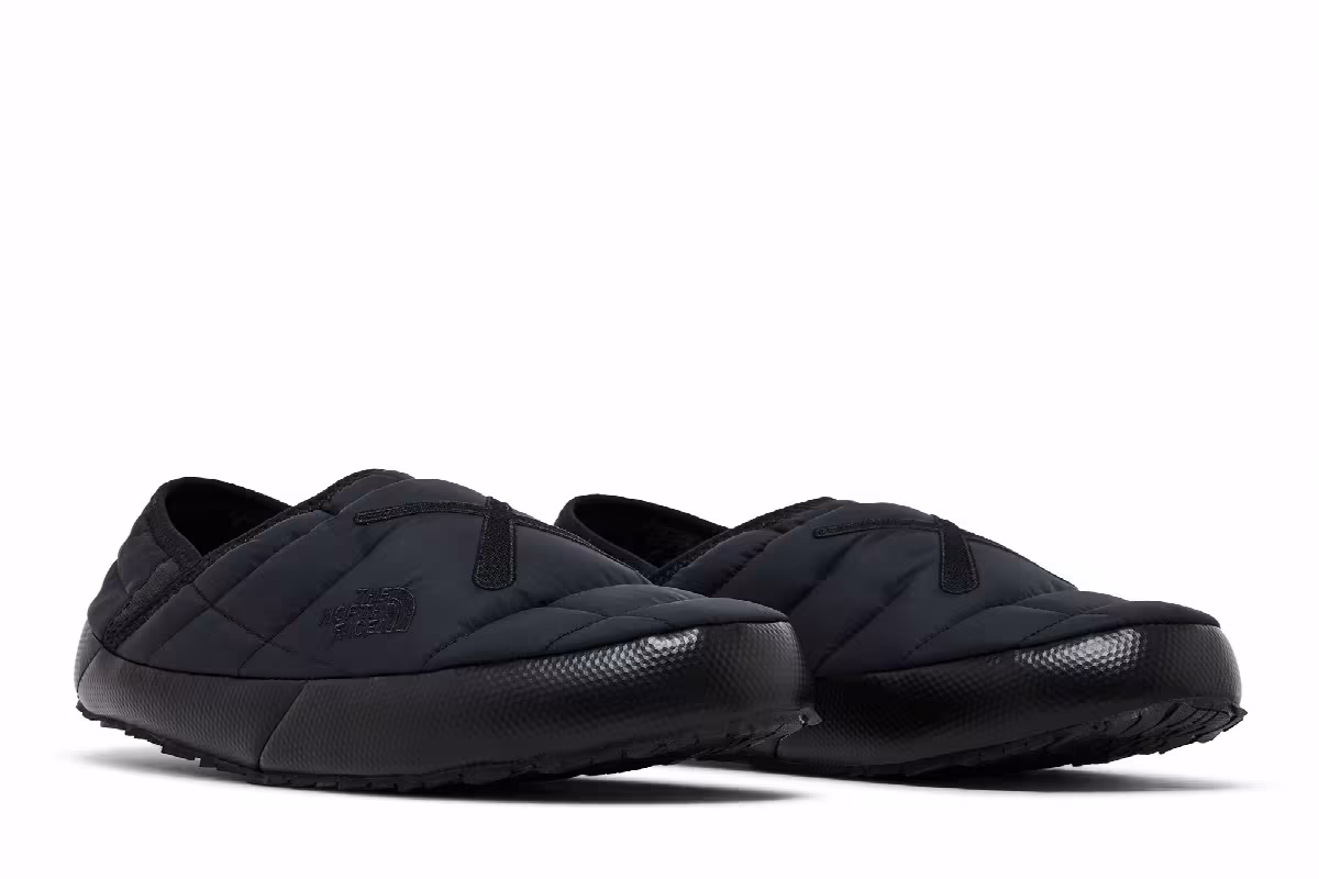 KAWS x The North Face ThermoBall Traction Mule VS Black, view 9