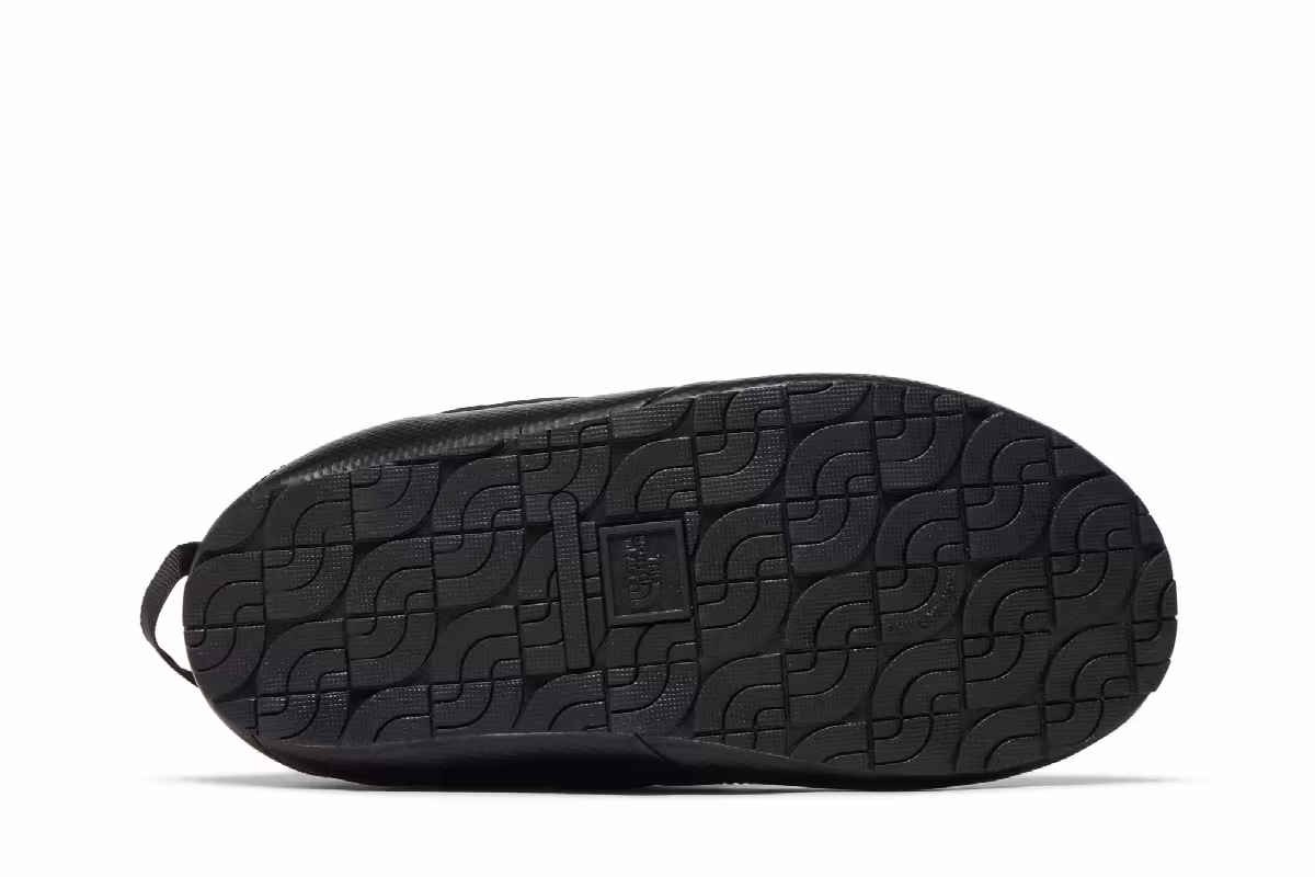 The North Face KAWS x Women's ThermoBall Traction Mule VS Black, view 5