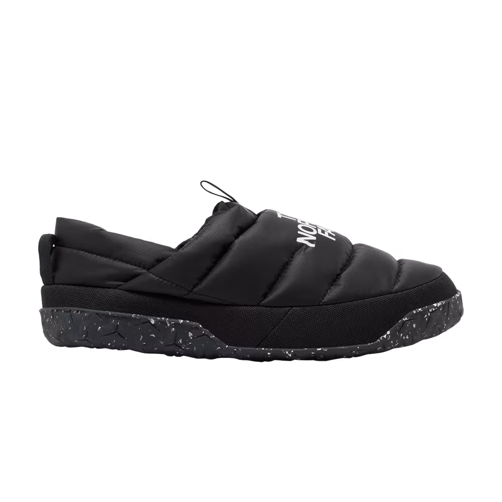 The North Face Nuptse Mule Black White Speckled