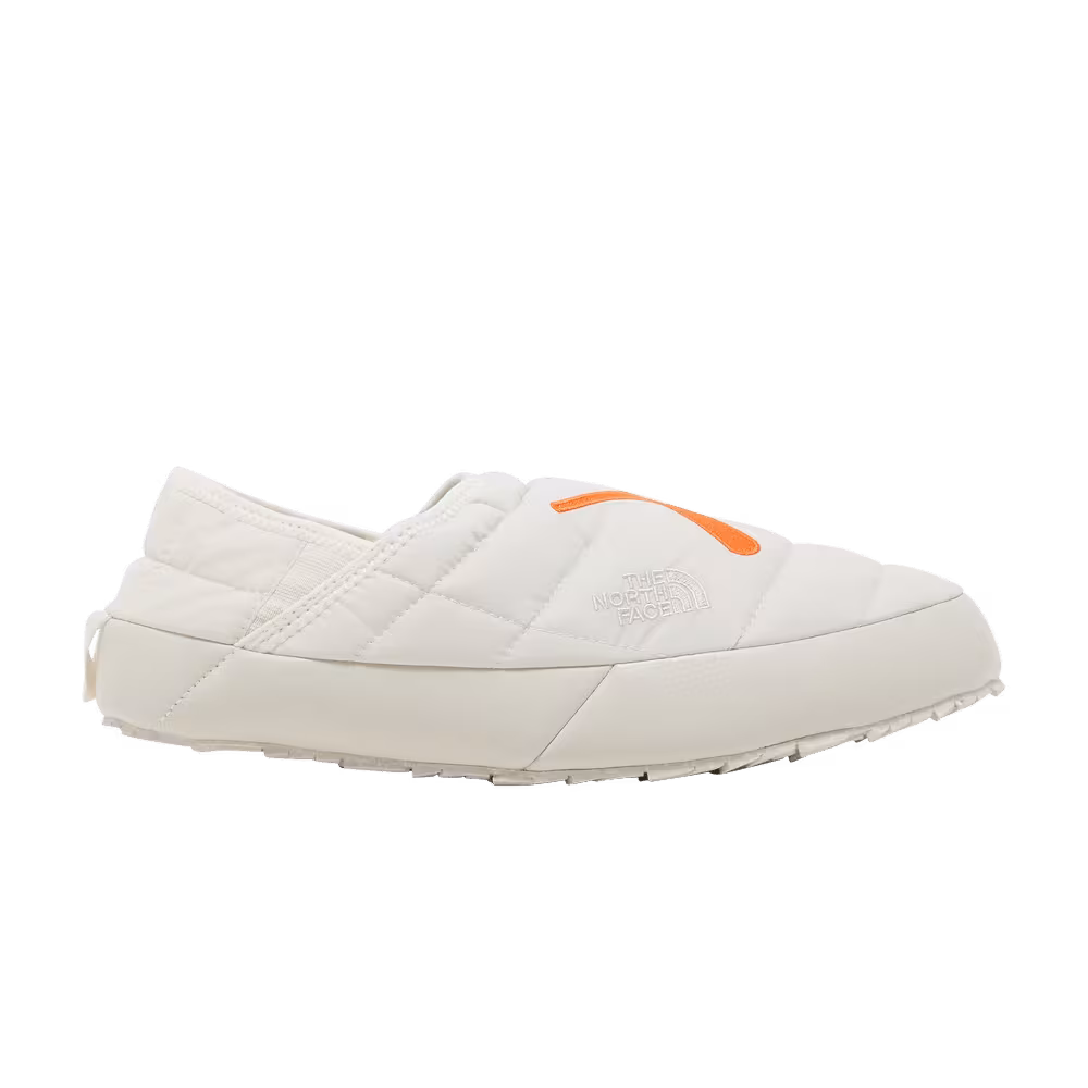 KAWS x The North Face ThermoBall Traction Mule VS Moonlight Ivory Orange