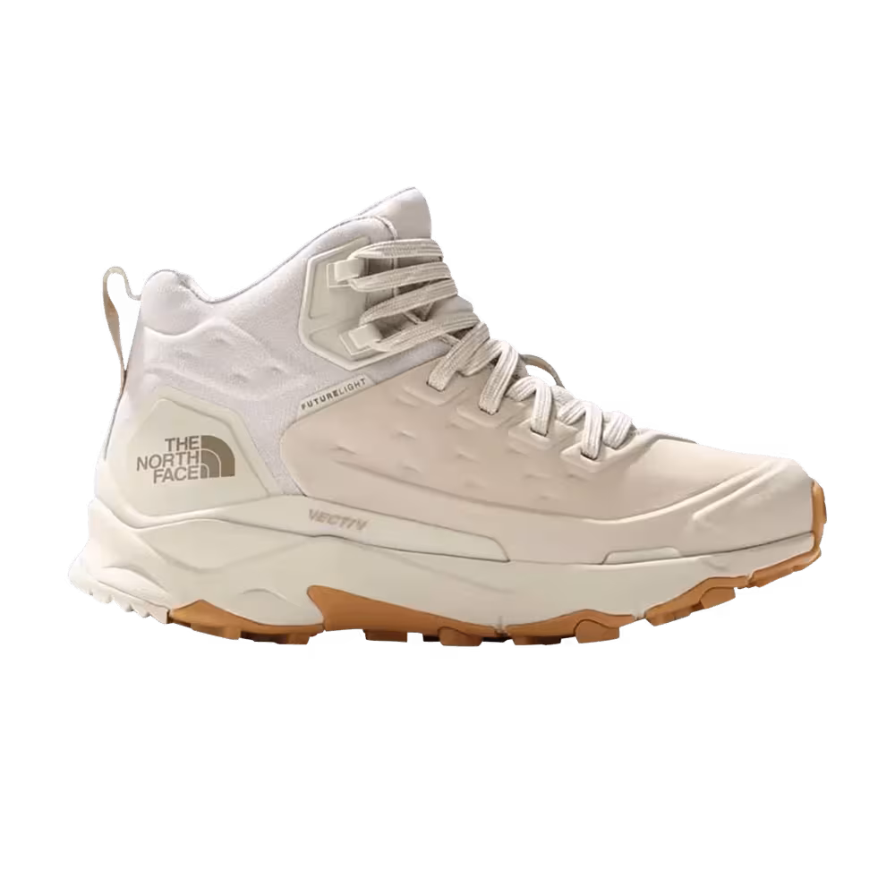 The North Face Women's Vectiv Exploris Mid Futurelight Leather Sandstone Gum