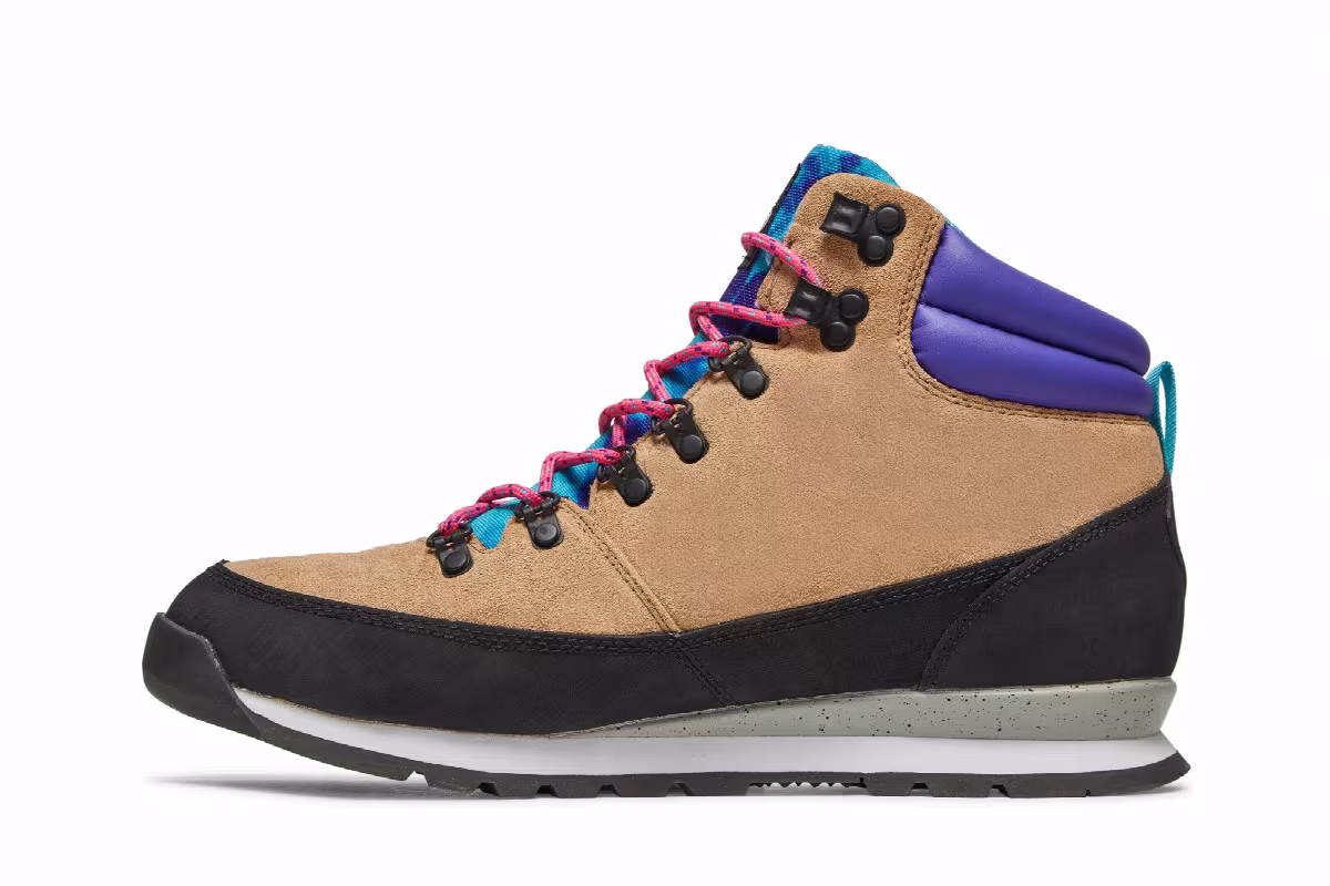 SNS x The North Face Back To Berkeley Moab Khaki Purple, view 4