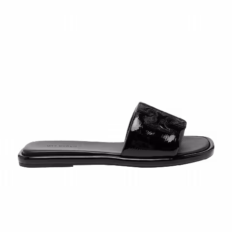 Tory Burch Wmns Double T Sport Slide Sandal 'Perfect Black'