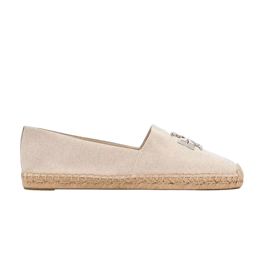Tory Burch Women's Eleanor Espadrille New Cream Silver