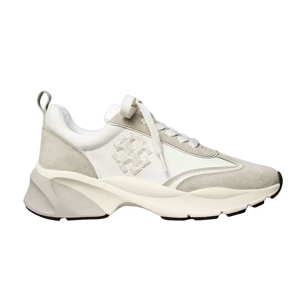 Tory Burch Women's Good Luck Trainer Bianco