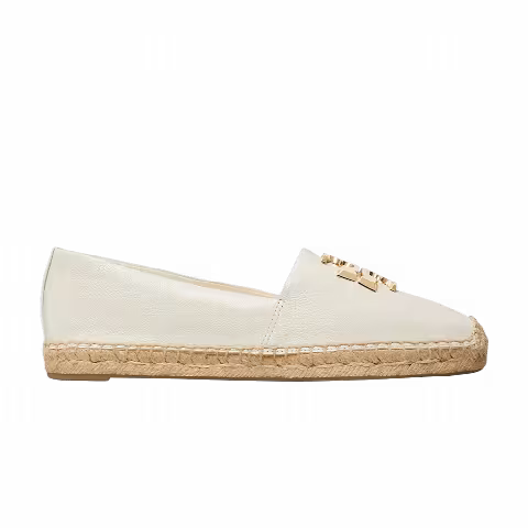 Tory Burch Wmns Eleanor Espadrille Flat 'Light Cream'