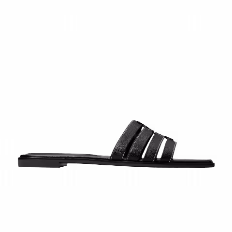 Tory Burch Wmns Ines Cage Slide 'Perfect Black'