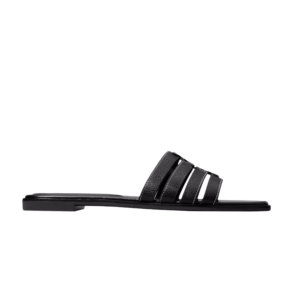 Tory Burch Women's Ines Cage Slide Perfect Black