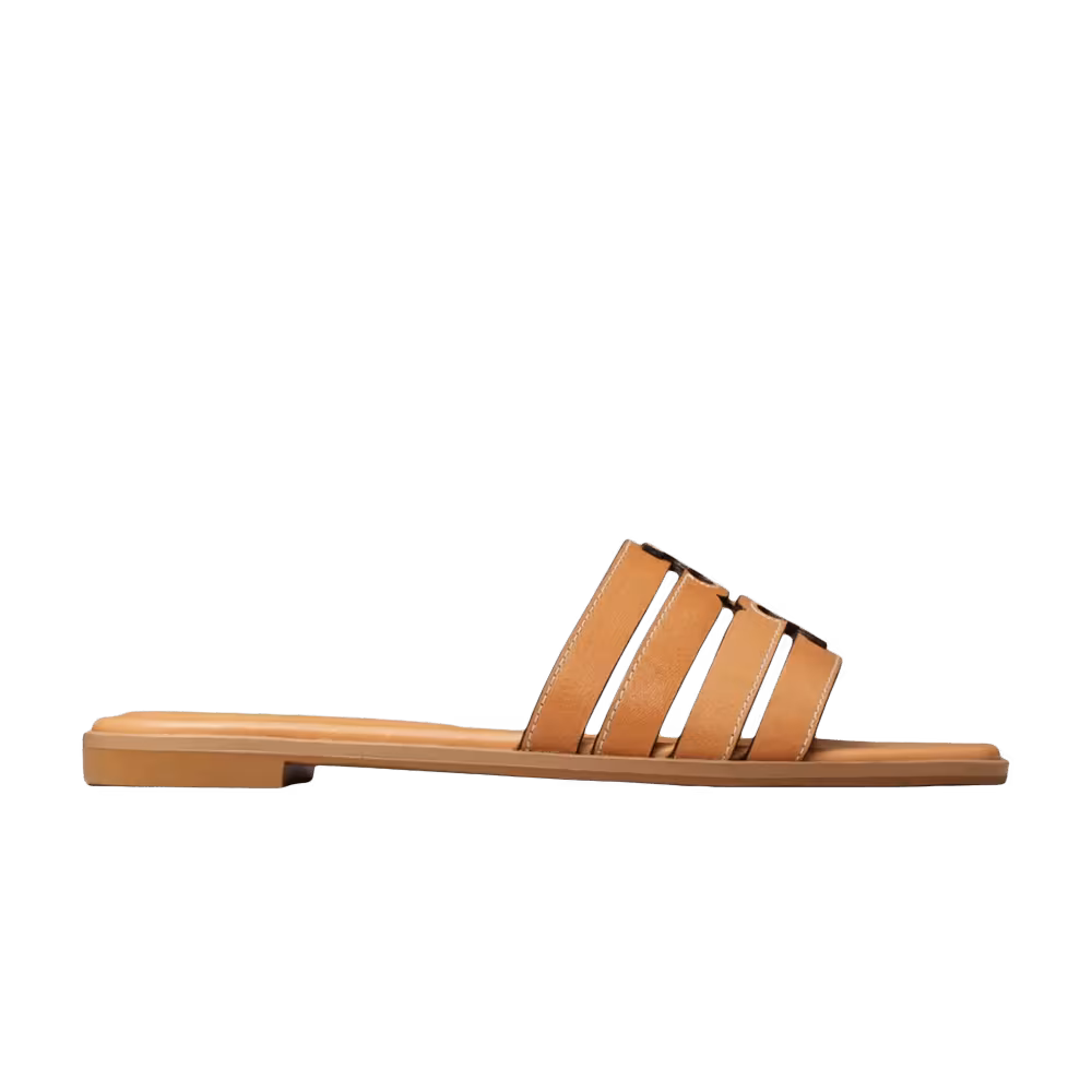 Tory Burch Women's Ines Cage Slide s Camello Camel