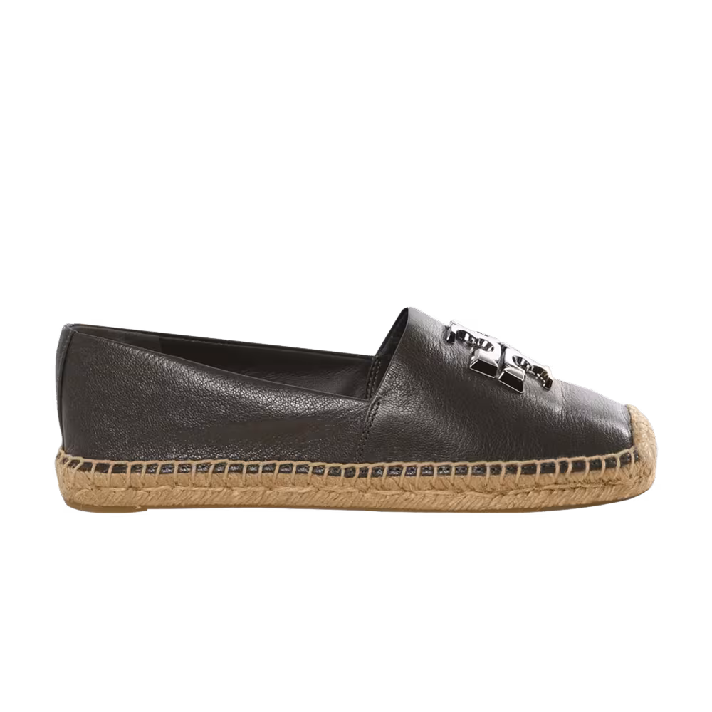 Tory Burch Women's Eleanor Espadrille Flat Dark Grigio