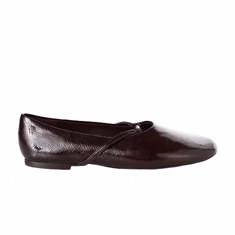 Tory Burch Wmns Gemini Link Mary Jane Ballet 'Plum Silver'