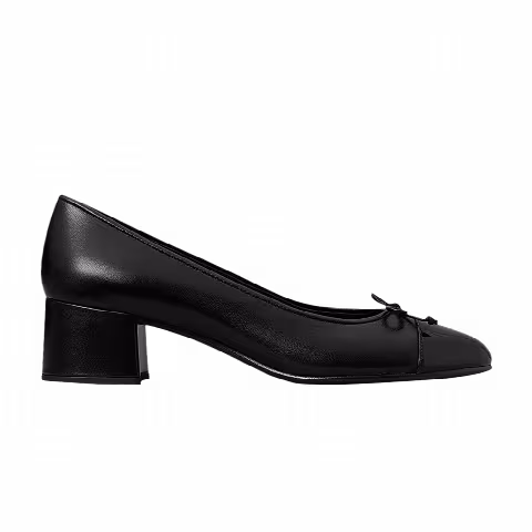 Tory Burch Wmns Cap-Toe Pump 'Perfect Black'