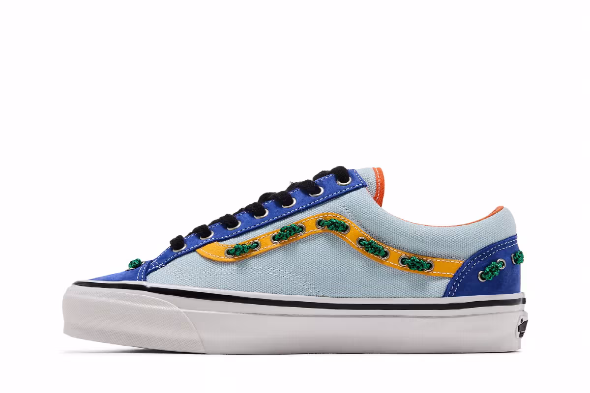 OTW by Vans OTW Old Skool 36 Knot Vibram Blue, view 4