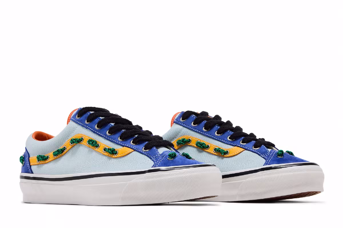 OTW by Vans OTW Old Skool 36 Knot Vibram Blue, view 9