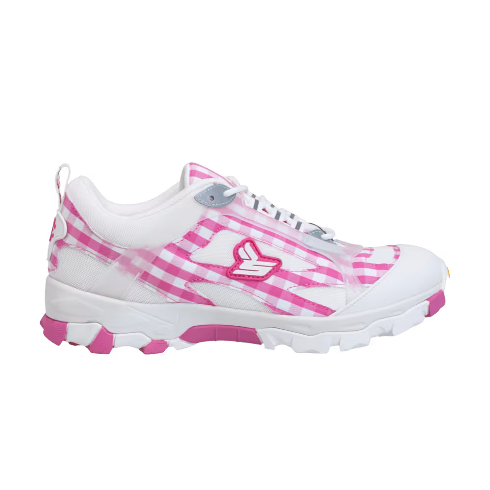 Eric Emanuel x Sicko Plaid Pink White