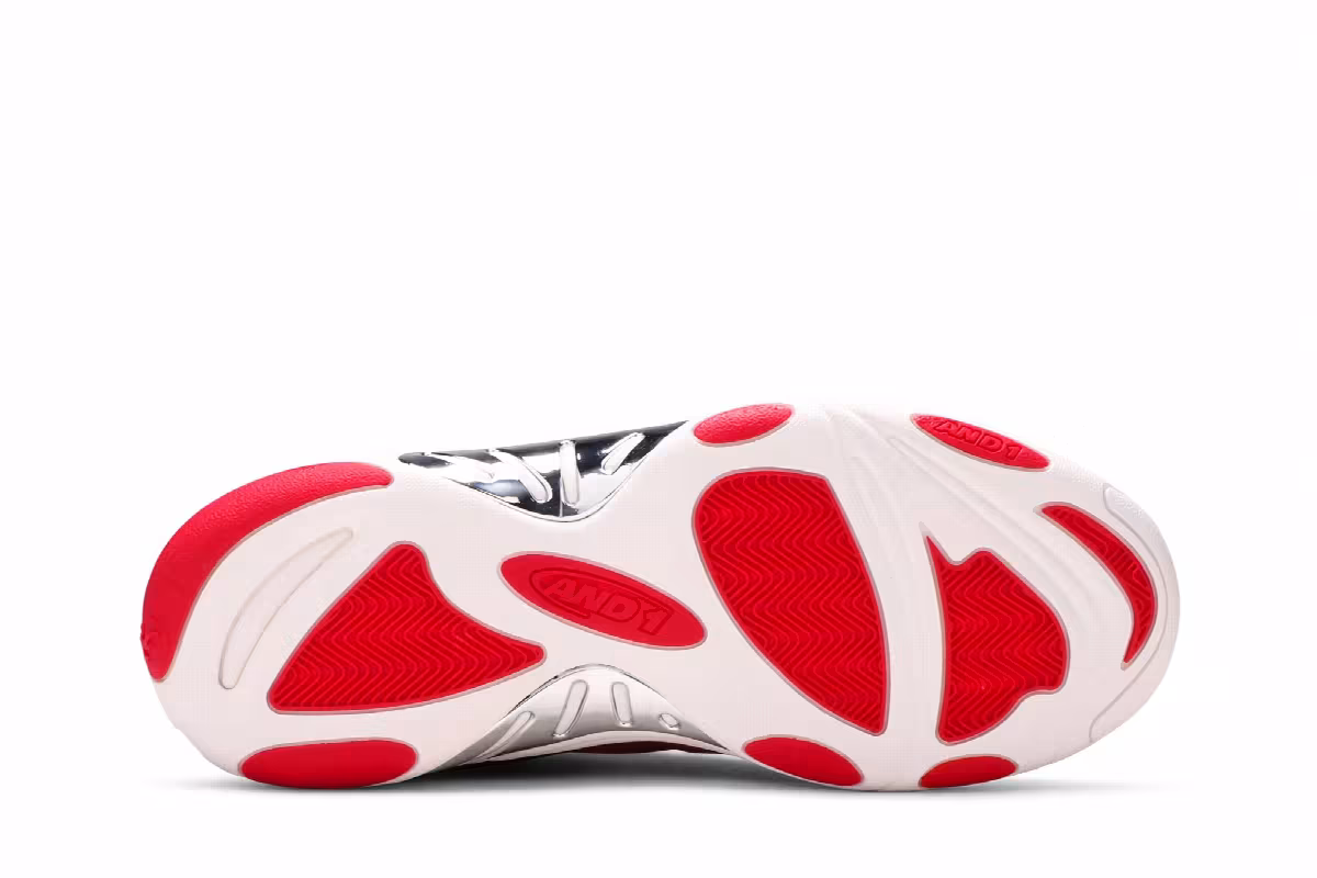 AND1 Tai Chi White Red, view 5