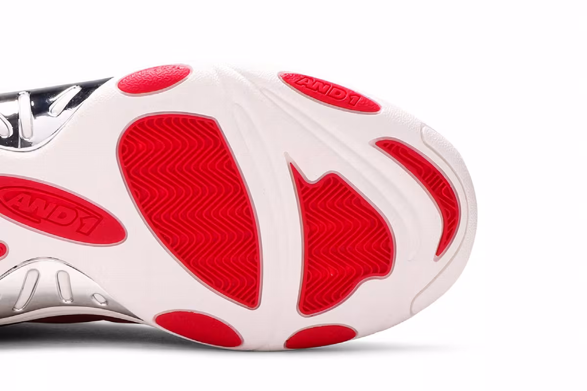 AND1 Tai Chi White Red, view 6