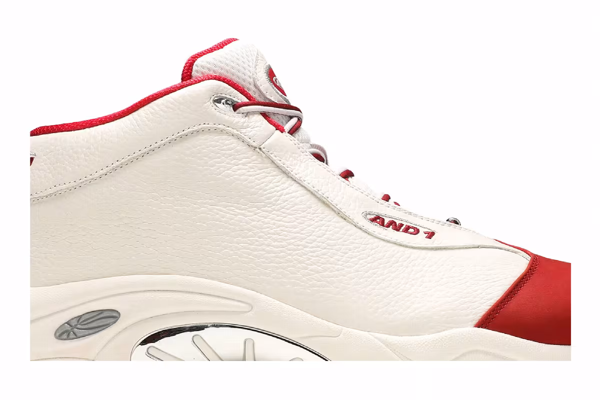 AND1 Tai Chi LX White Red, view 3